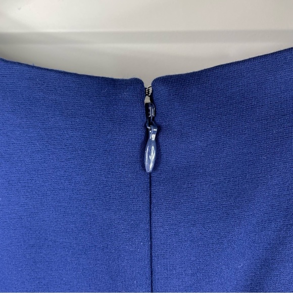 Catherine Malandrino Blue V-Neck Dress Size 2 - Picture 13 of 15
